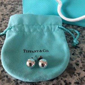 Tiffany & Co. Sterling Silver Ball earrings